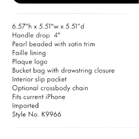 Kate Spade New York PEARL FLOWER BEADED Mini Shoulder Bag - Picture 9 of 10